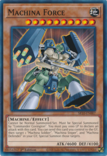 Machina Force (SR10-EN007) - 1st Edition