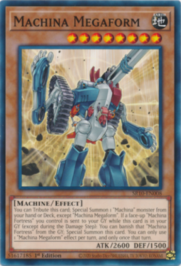 Machina Megaform (SR10-EN008) - 1st Edition