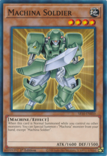 Machina Soldier (SR10-EN010) - 1st Edition