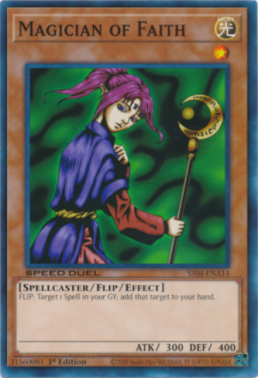 Magician of Faith (SS04-ENA14) - 1st Edition