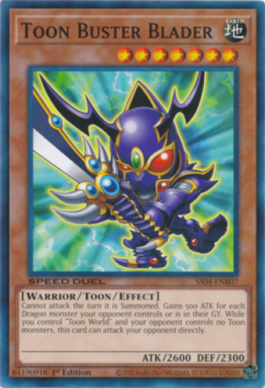 Toon Buster Blader (SS04-ENB07) - 1st Edition