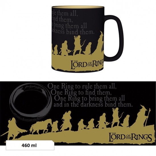 Κούπα The Fellowship of the Ring (460ml Κεραμική)