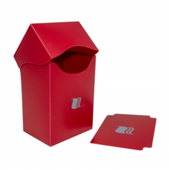 Deck Box Vertical Red (Blackfire)