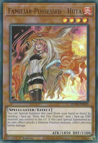Familiar-Possessed - Hiita (SDCH-EN039) - Alter Art 1st Edition