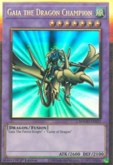 Gaia the Dragon Champion (MAGO-EN025) - 1st Edition