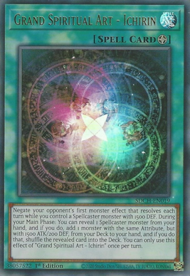 Grand Spiritual Art - Ichirin (SDCH-EN019) - 1st Edition