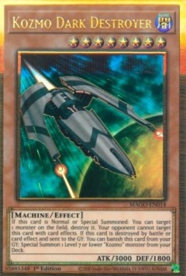 Kozmo Dark Destroyer (MAGO-EN014) - 1st Edition