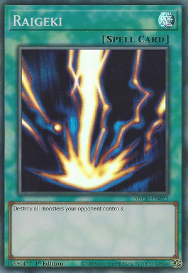 Raigeki (SDCH-EN021) - 1st Edition