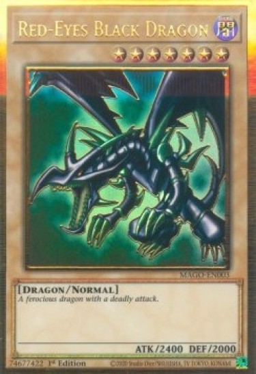 Red-Eyes Black Dragon (MAGO-EN003) - 1st Edition