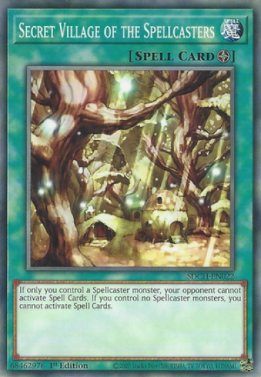 Secret Village of the Spellcasters (SDCH-EN022) - 1st Edition