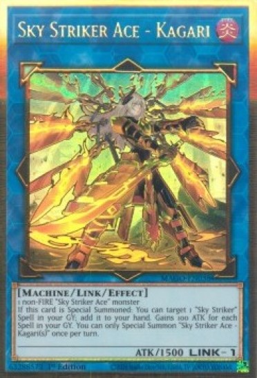 Sky Striker Ace - Kagari (MAGO-EN038) V.2 - 1st Edition