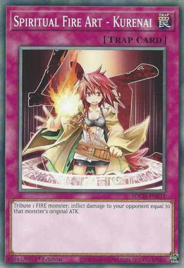 Spiritual Fire Art - Kurenai (SDCH-EN032) - 1st Edition