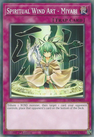 Spiritual Wind Art - Miyabi (SDCH-EN033) - 1st Edition