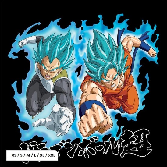 T-Shirt Goku + Vegeta (SSGSS)