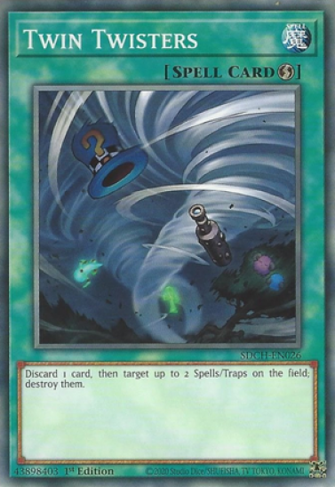 Twin Twisters (SDCH-EN026) - 1st Edition