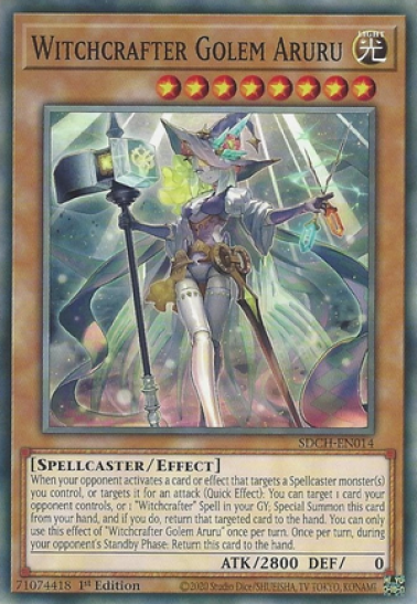 Witchcrafter Golem Aruru (SDCH-EN014) - 1st Edition
