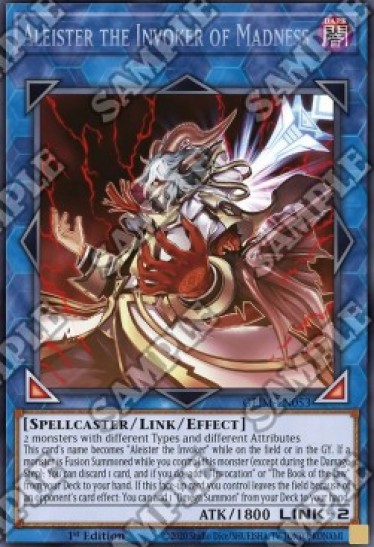 Aleister the Invoker of Madness (GEIM-EN053) V.2 - 1st Edition