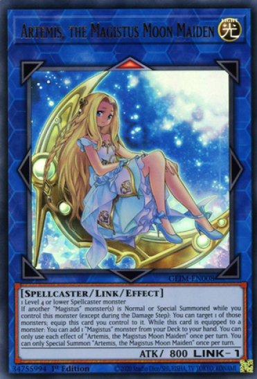 Artemis, the Magistus Moon Maiden (GEIM-EN008) - 1st Edition