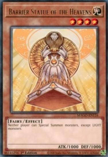 Barrier Statue of the Heavens (MAGO-EN116) - 1st Edition