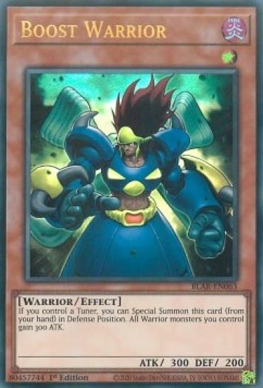 Boost Warrior (BLAR-EN063) - 1st Edition