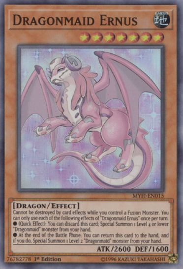 Dragonmaid Ernus (MYFI-EN015) - 1st Edition