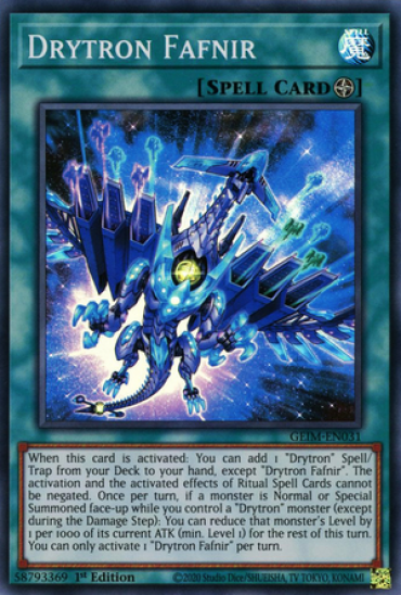 Drytron Fafnir (GEIM-EN031) - 1st Edition