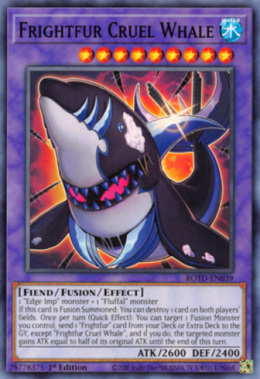 Frightfur Cruel Whale (ROTD-EN039) - 1st Edition