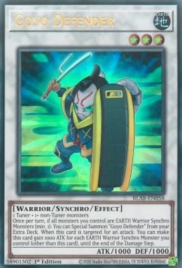 Goyo Defender (BLAR-EN058) - 1st Edition