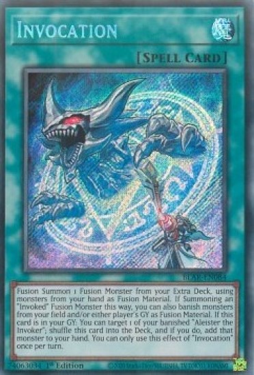 Invocation (BLAR-EN084) - 1st Edition