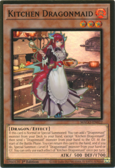 Kitchen Dragonmaid (MYFI-EN018) - 1st Edition