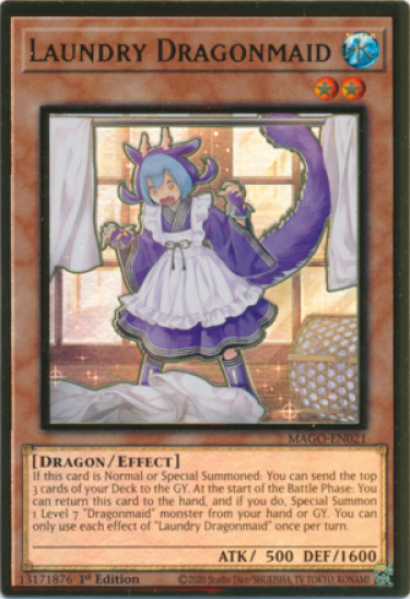 Laundry Dragonmaid (MYFI-EN016) - 1st Edition