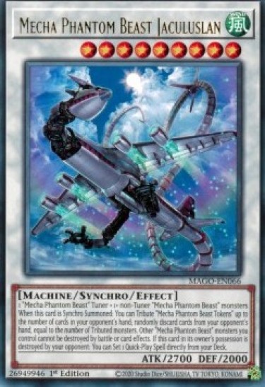 Mecha Phantom Beast Jaculuslan (MAGO-EN066) - 1st Edition