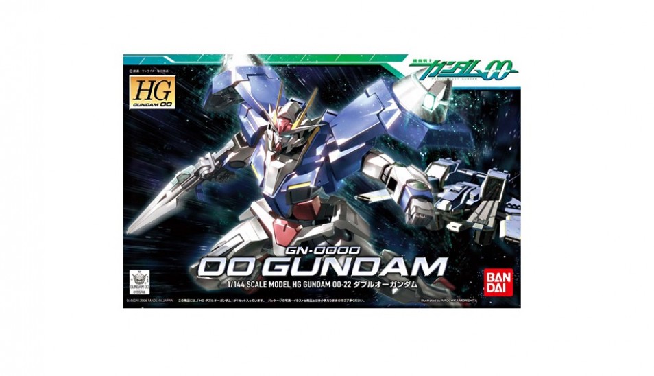 Model Kit 00 Gundam (1/144 HG GUNDAM)