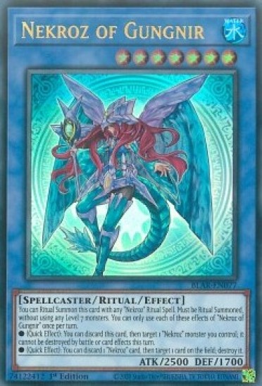 Nekroz of Gungnir (BLAR-EN077) - 1st Edition