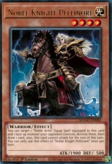 Noble Knight Pellinore (MAGO-EN085) - 1st Edition