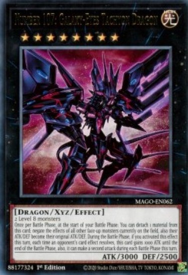 Number 107: Galaxy-Eyes Tachyon Dragon (MAGO-EN062) - 1st Edition