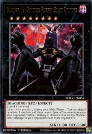 Number 15: Gimmick Puppet Giant Grinder (MAGO-EN056) - 1st Edition