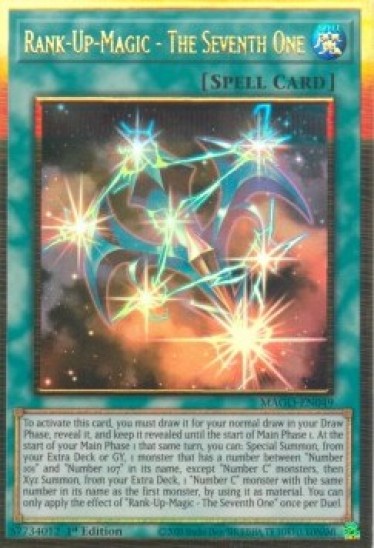 Rank-Up-Magic - The Seventh One (MAGO-EN049) - 1st Edition