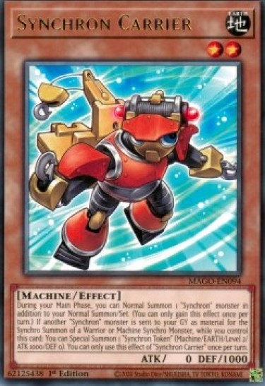 Synchron Carrier (MAGO-EN094) - 1st Edition