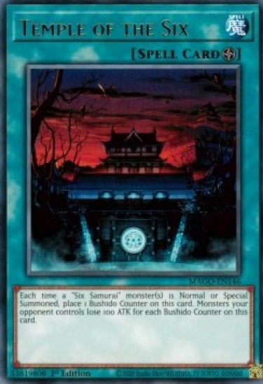 Temple of the Six (MAGO-EN146) - 1st Edition