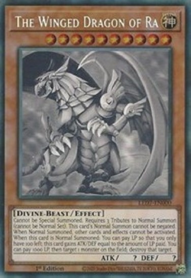 The Winged Dragon of Ra (LED7-EN000) - 1st Edition