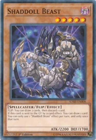 Shaddoll Beast (SDSH) - 1st Edition