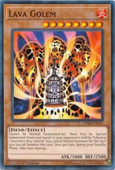 Lava Golem (SDSH) - 1st Edition