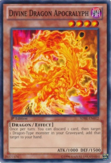 Divine Dragon Apocralyph (SDBE) - 1st Edition