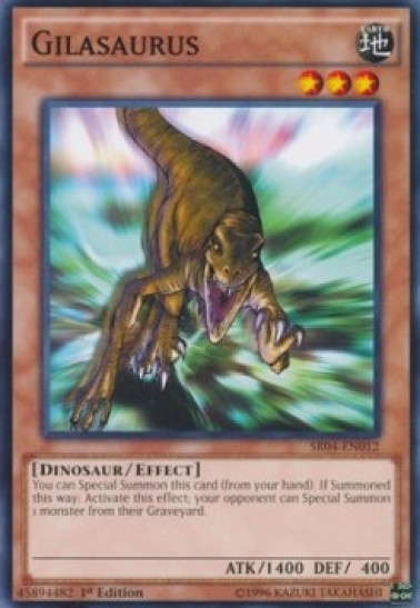 Gilasaurus (SR04) - 1st Edition