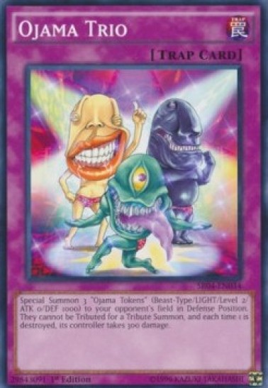 Ojama Trio (SR04) - 1st Edition