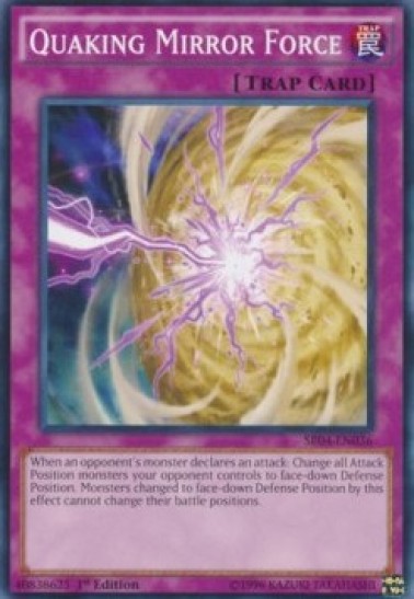 Quaking Mirror Force (SR04) - 1st Edition