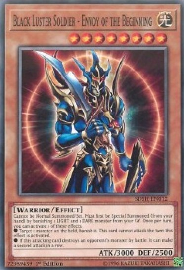 Black Luster Soldier - Envoy of the Beginning (SDSH) - 1st Edition