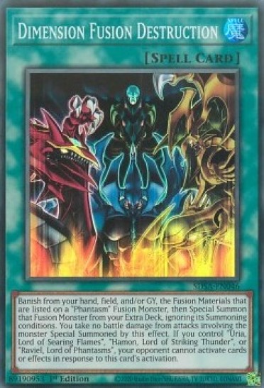 Dimension Fusion Destruction (SDSA) - 1st Edition