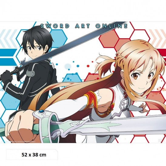 Αφίσα Kirito & Asuna (52x38)